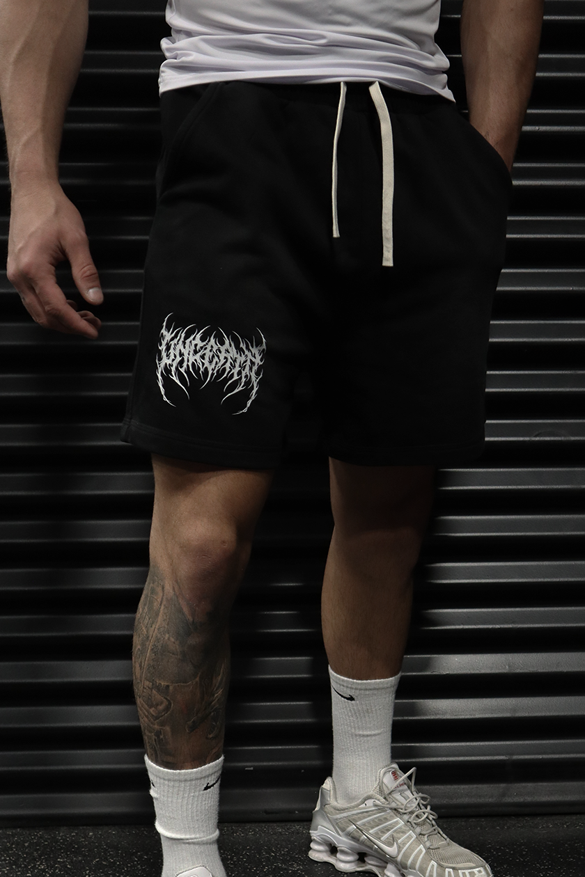 UC036 Celestial Shorts - Black Wash