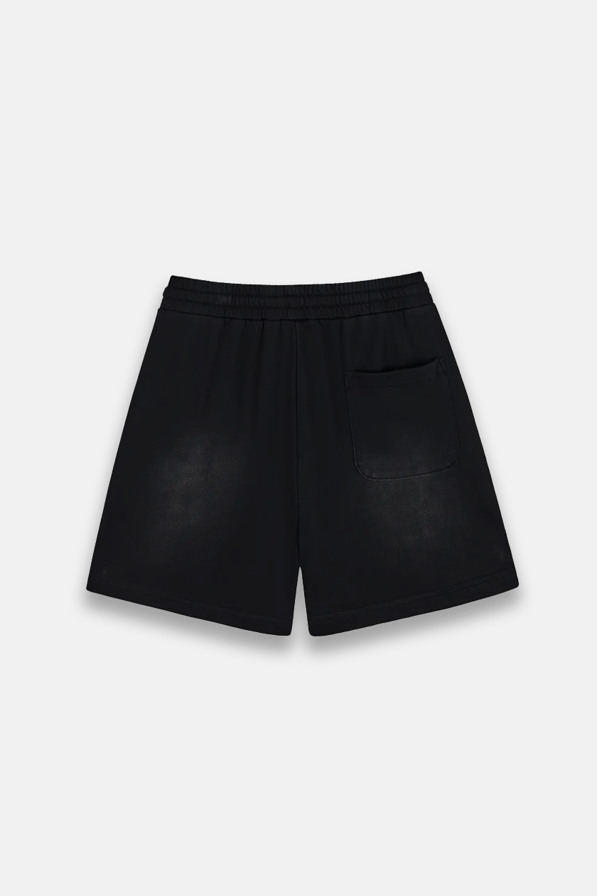 UC036 Celestial Shorts - Black Wash