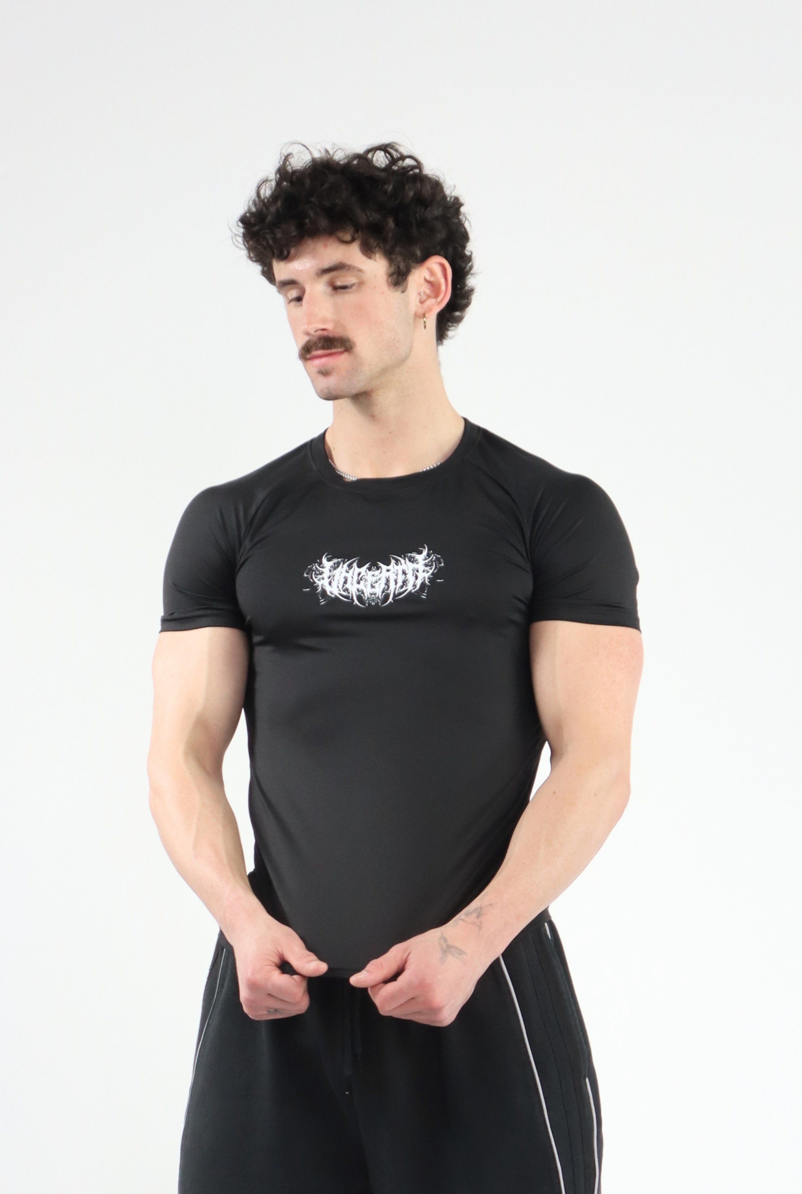 UC045 Venom Compression Tee - Black