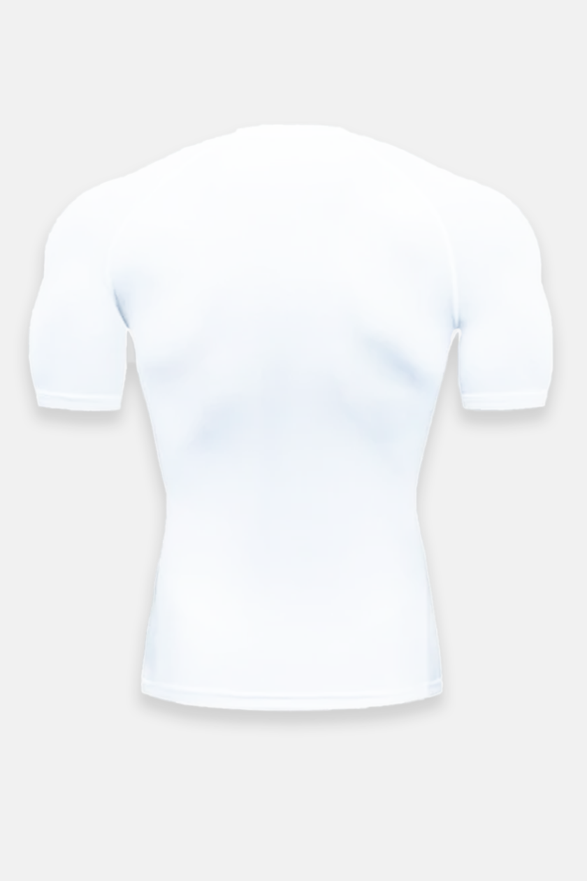UC08 Resurgence Compression Tee - White/Black