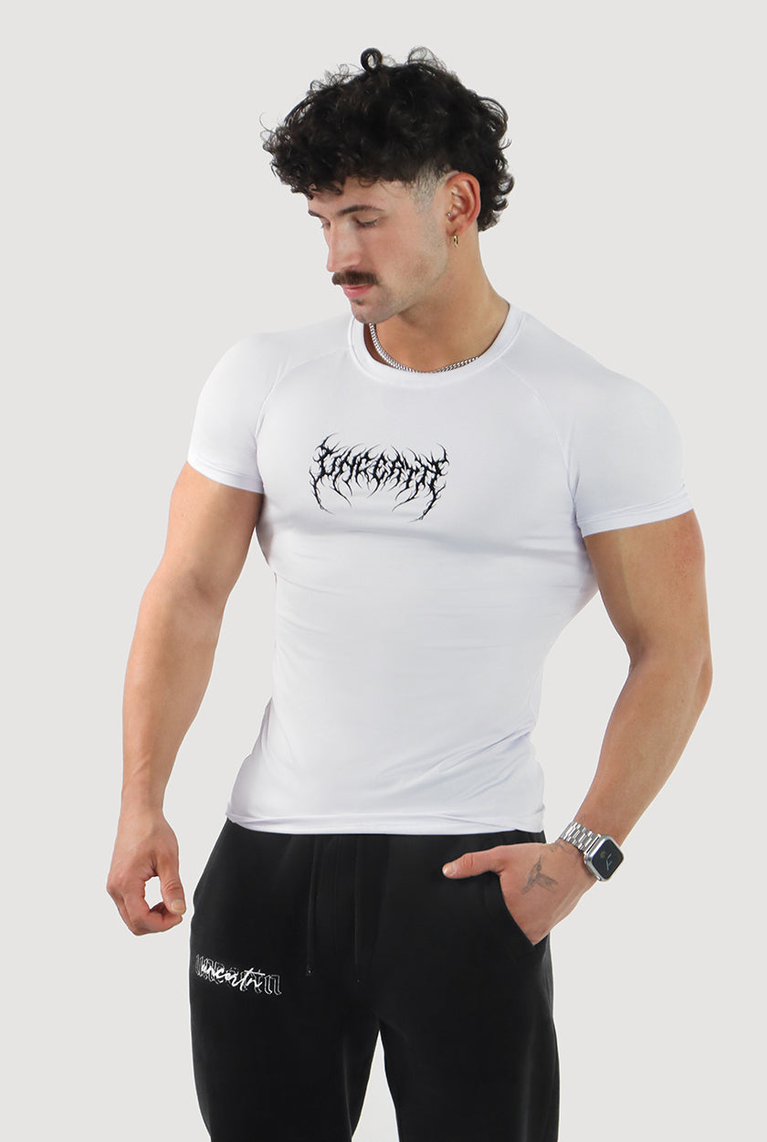UC036 Celestial Compression Tee - White