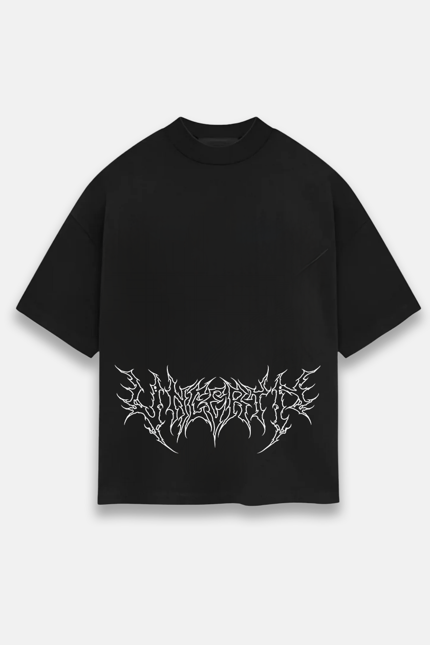 UC026 Precision Oversized Tee - Black
