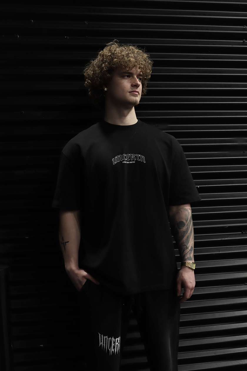 UC020 Triumph Oversized Tee - Black