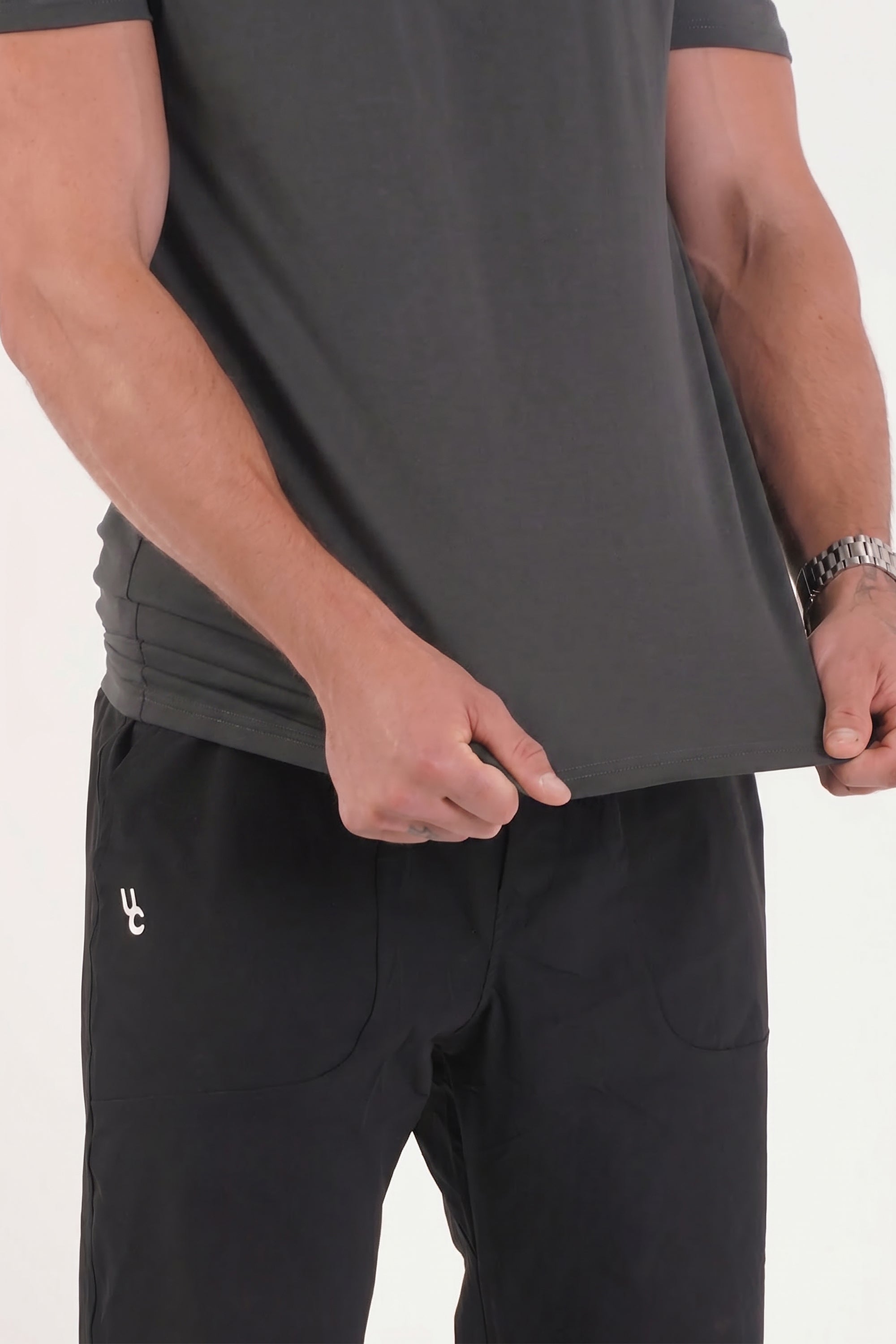 UC025 Summit Everyday Tee - Charcoal Grey