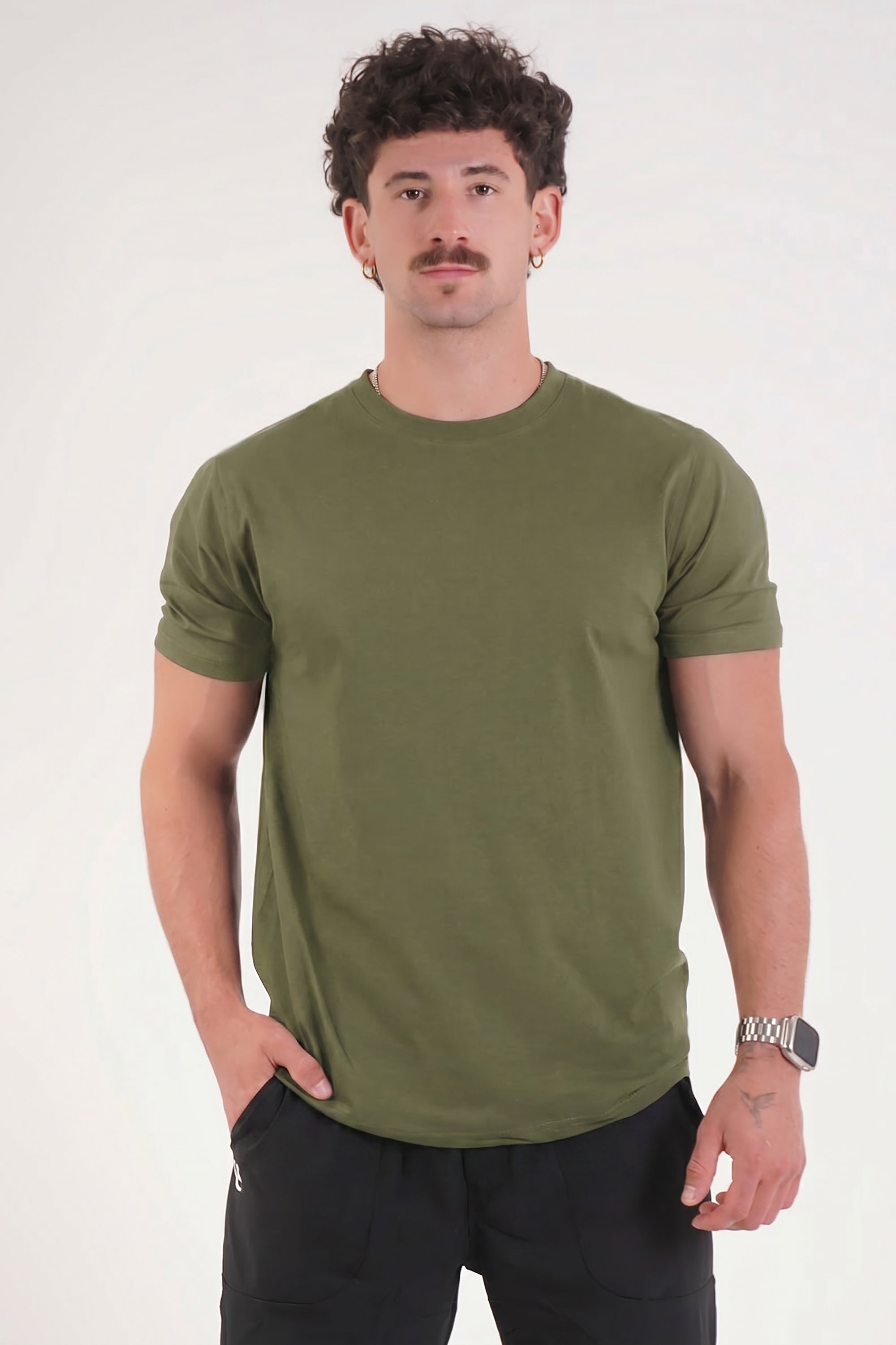 UC025 Summit Everyday Tee - Dark Green