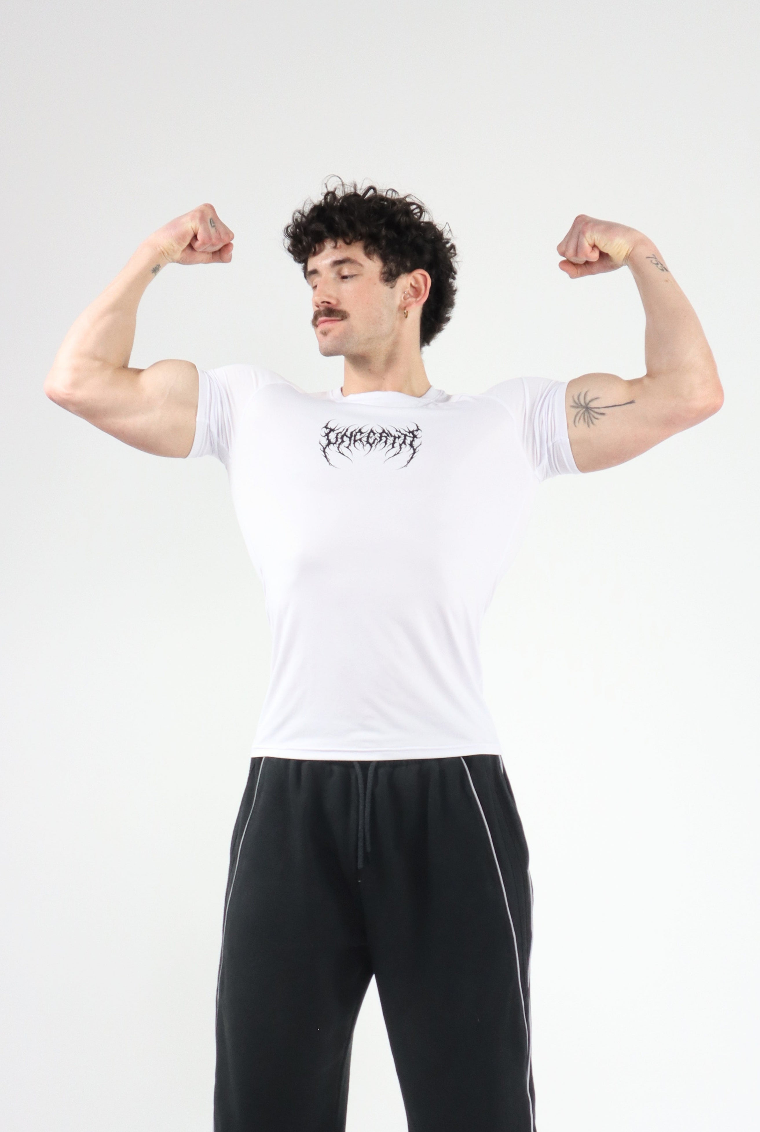 UC036 Celestial Compression Tee - White