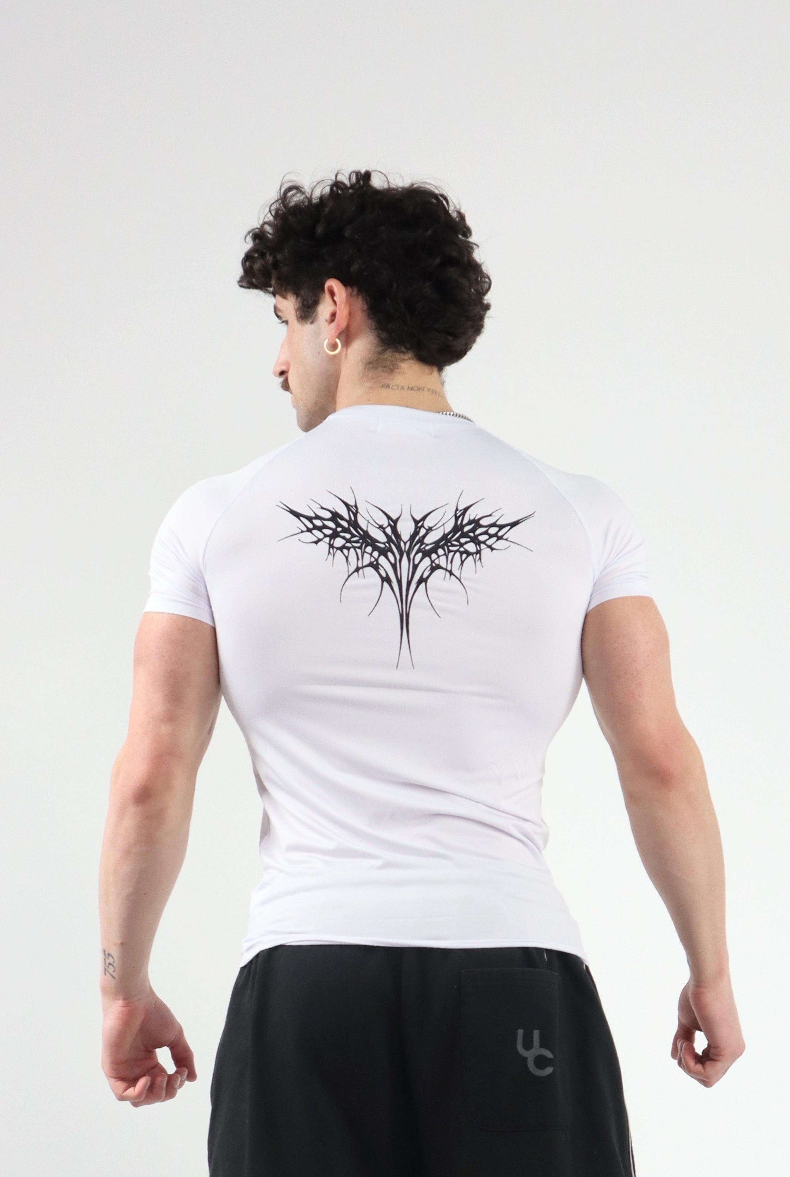 UC023 Envy Compression Tee - White