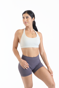 UC018 Elevate Sports Bra - Cream