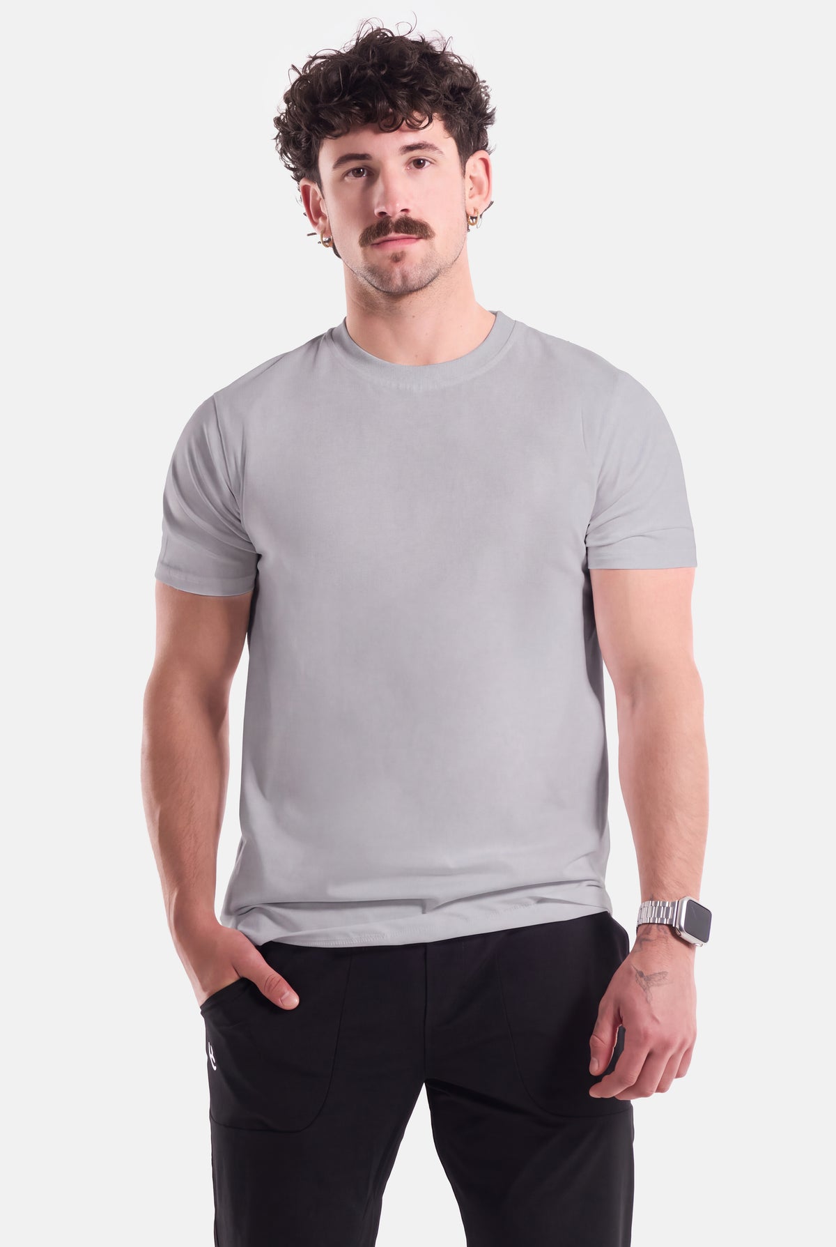 UC025 Summit Everyday Tee - Cloud Grey