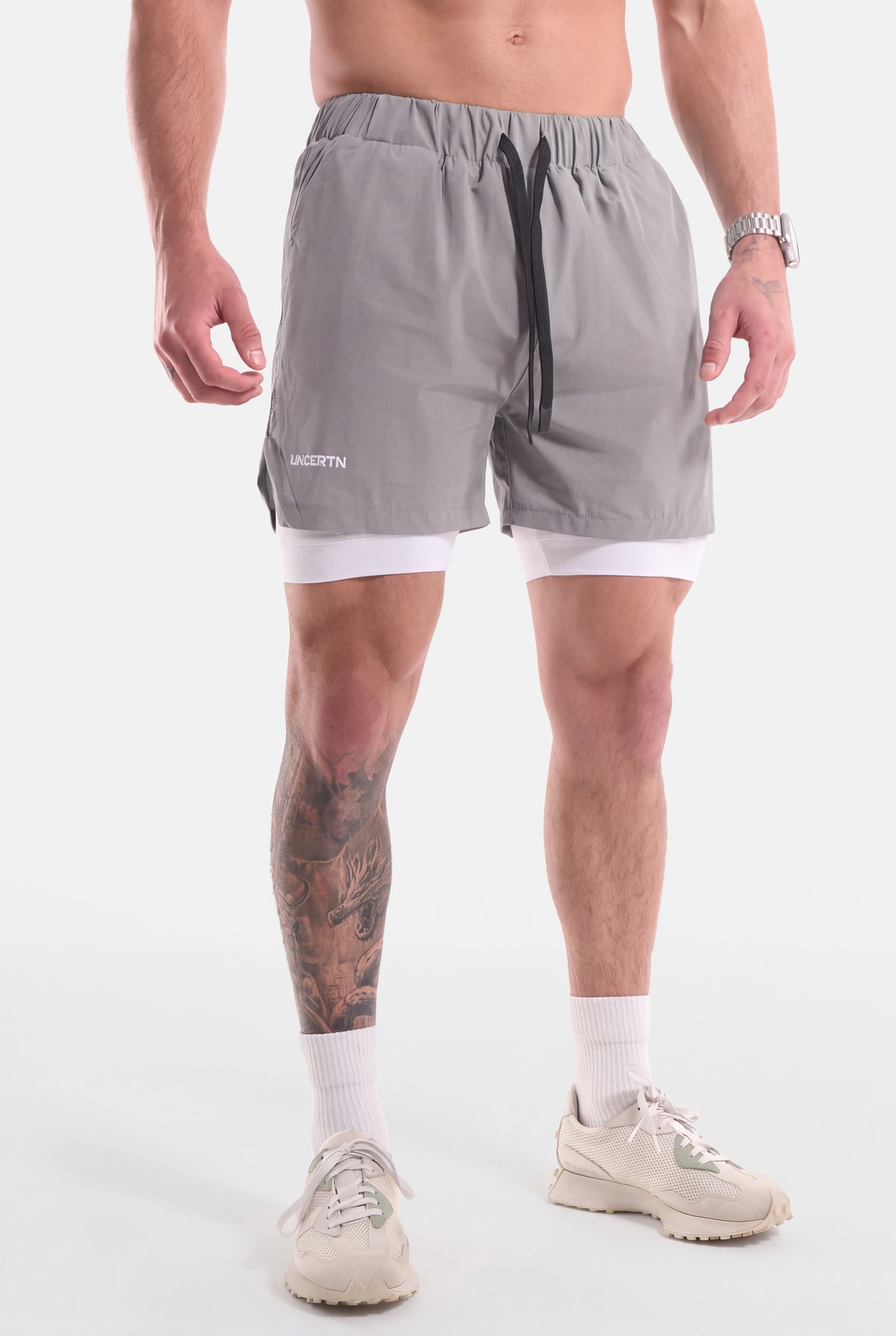 UC032 Summit Liner Shorts - Light Grey