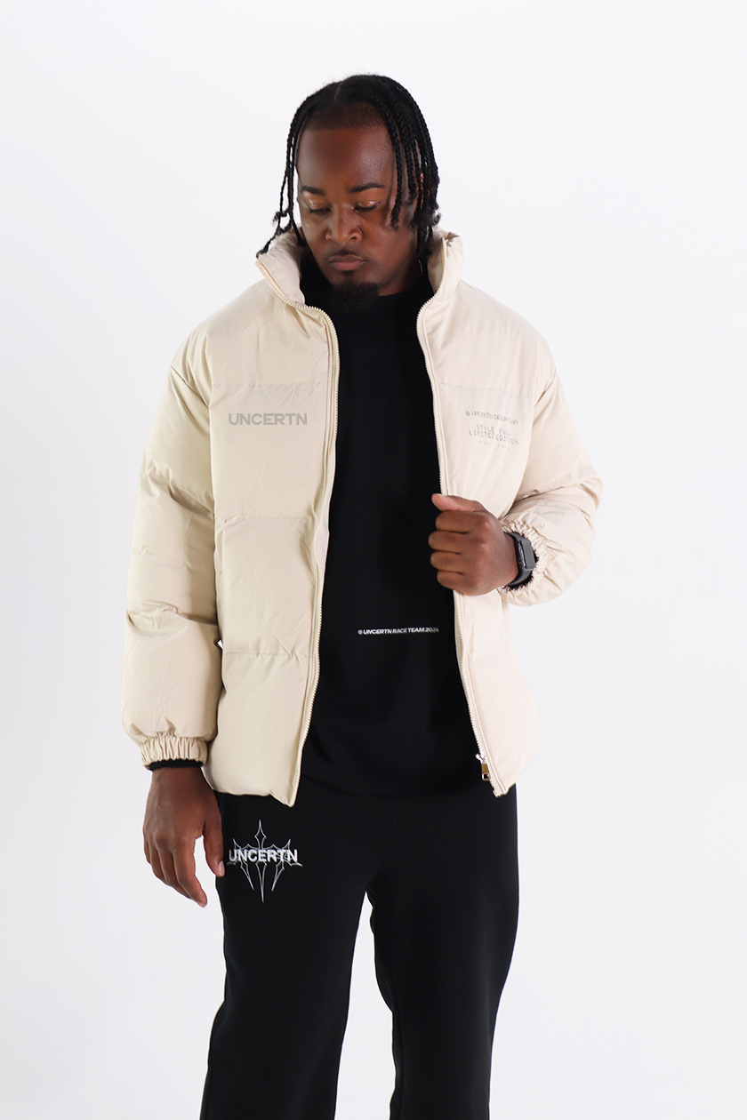 UC017 Element Puffer Jacket - Cream