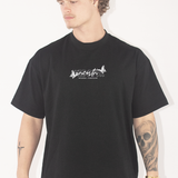 UC07 Resurgence Oversized Tee - Black/White