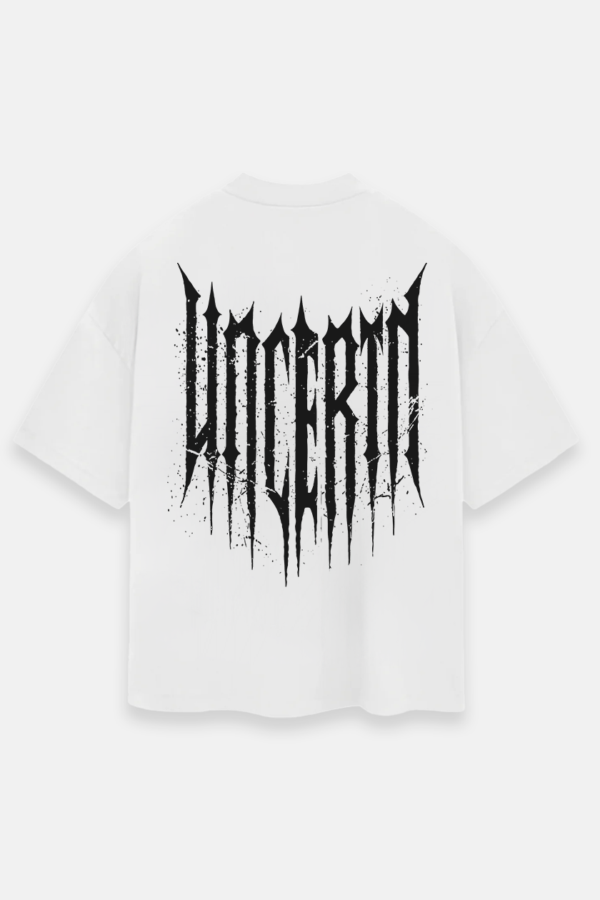 UC022 Envy Oversized Tee - White