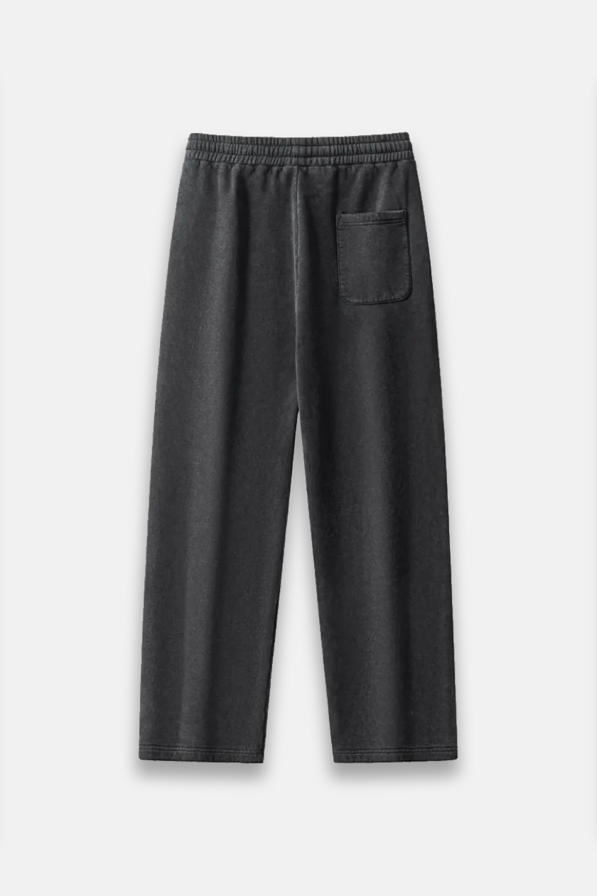 UC042 Foundation Oversized Joggers - Black Wash