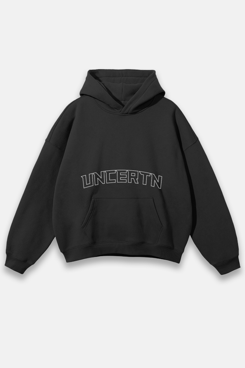 UC06 Refresh Oversized Hoodie - Black