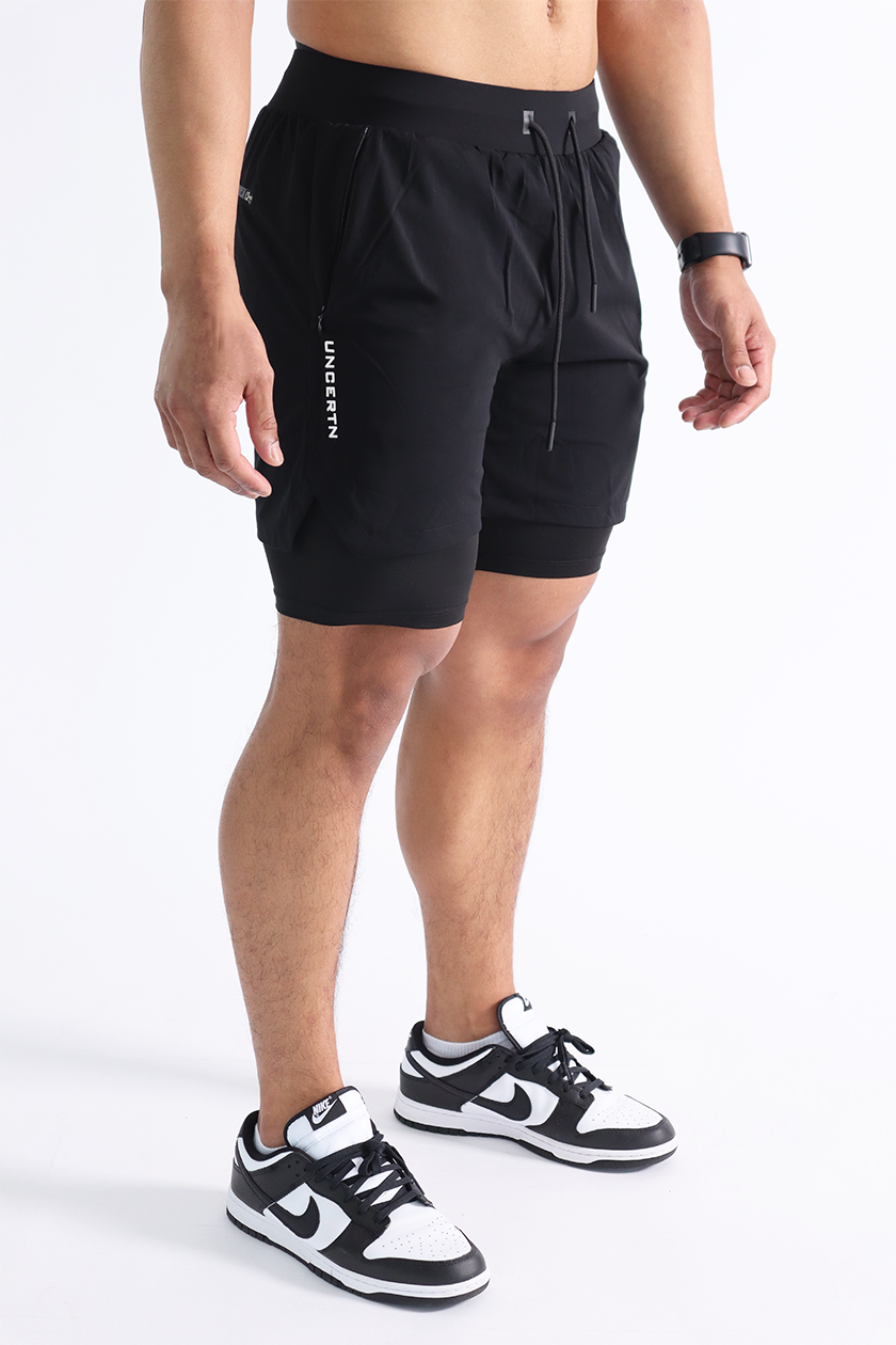 UC04 Arrival Compression Shorts - Black